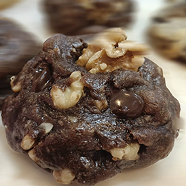 cookie chocolate y nueces